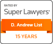 Super Lawyers 15 Years Award